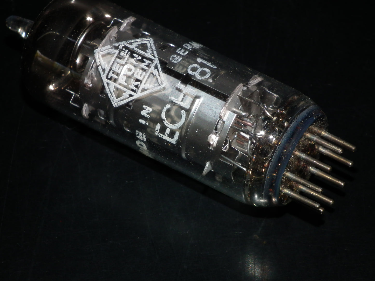 ECH81 Telefunken NOS NIB Sealed Diamond Bottom <> Old Type