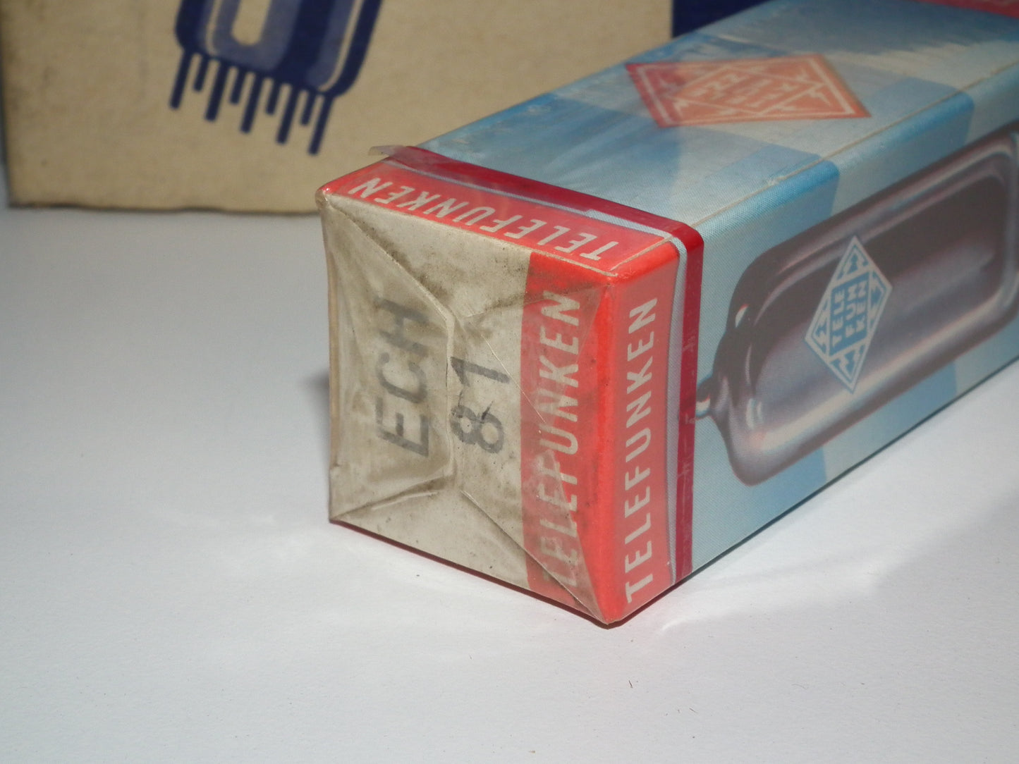 ECH81 Telefunken NOS NIB Sealed Diamond Bottom <>