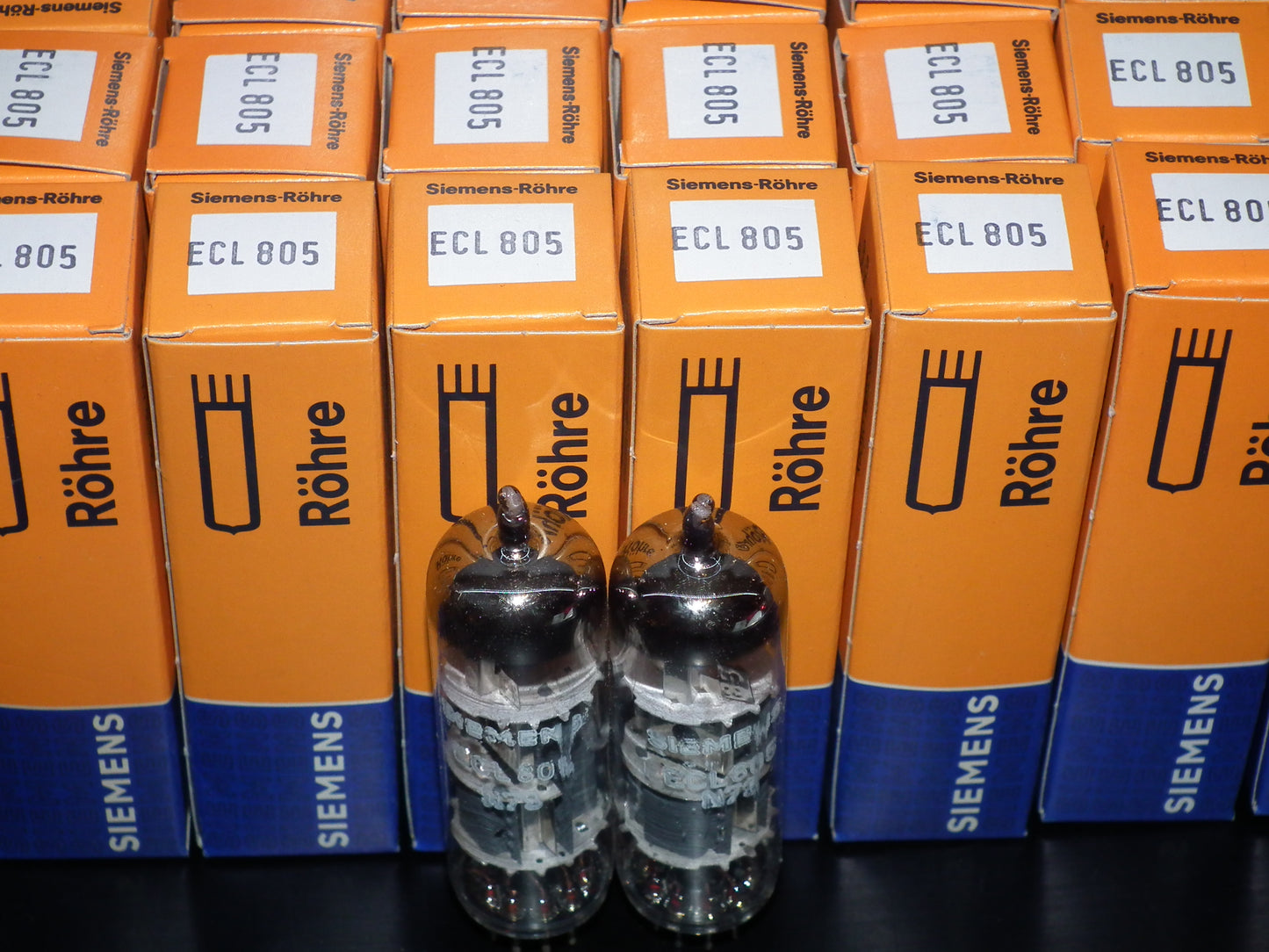 ECL805 Siemens Platinum Matched Pair NOS NIB (ECL85 sub)