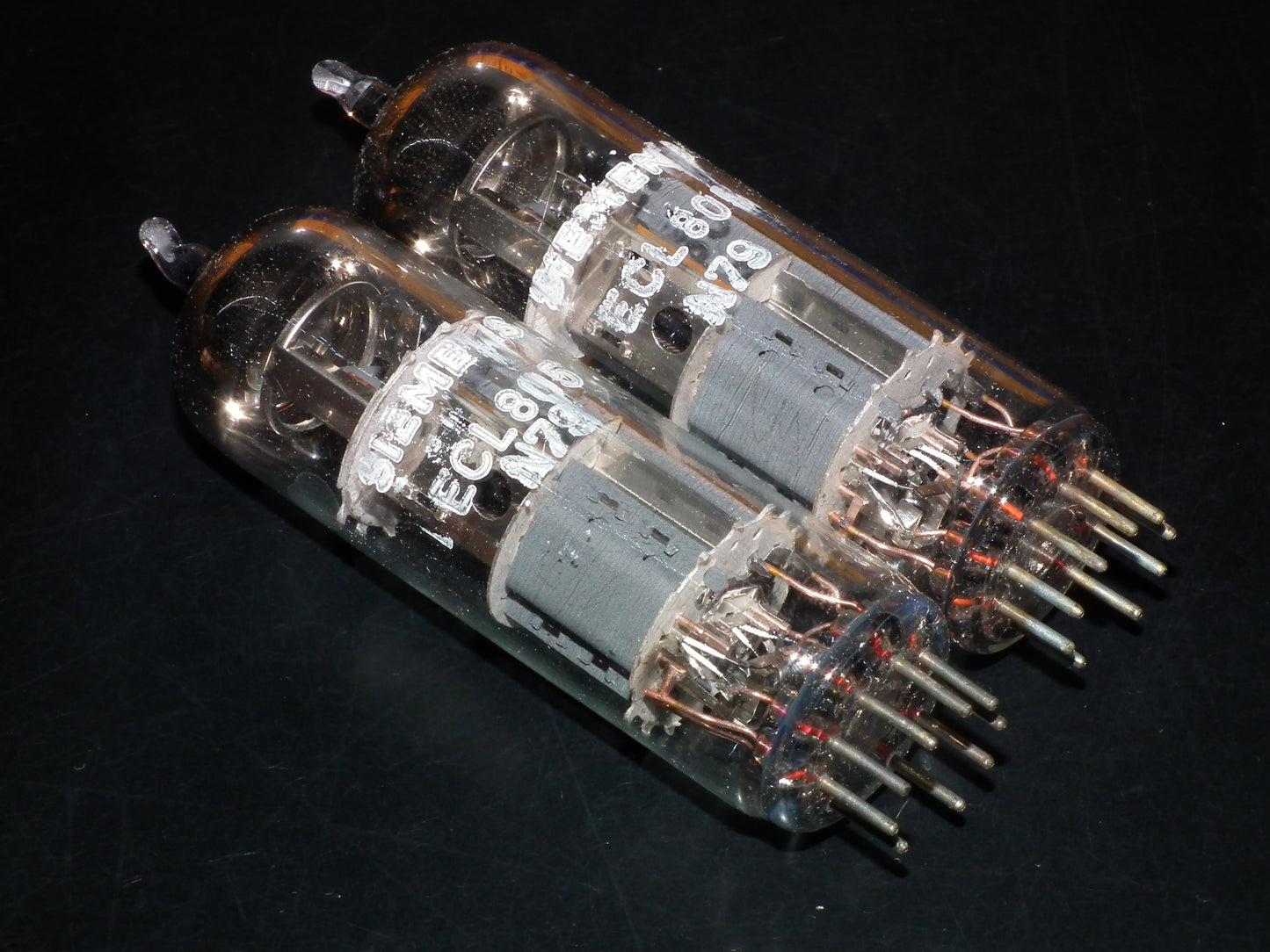 ECL805 Siemens Platinum Matched Pair NOS NIB (ECL85 sub)