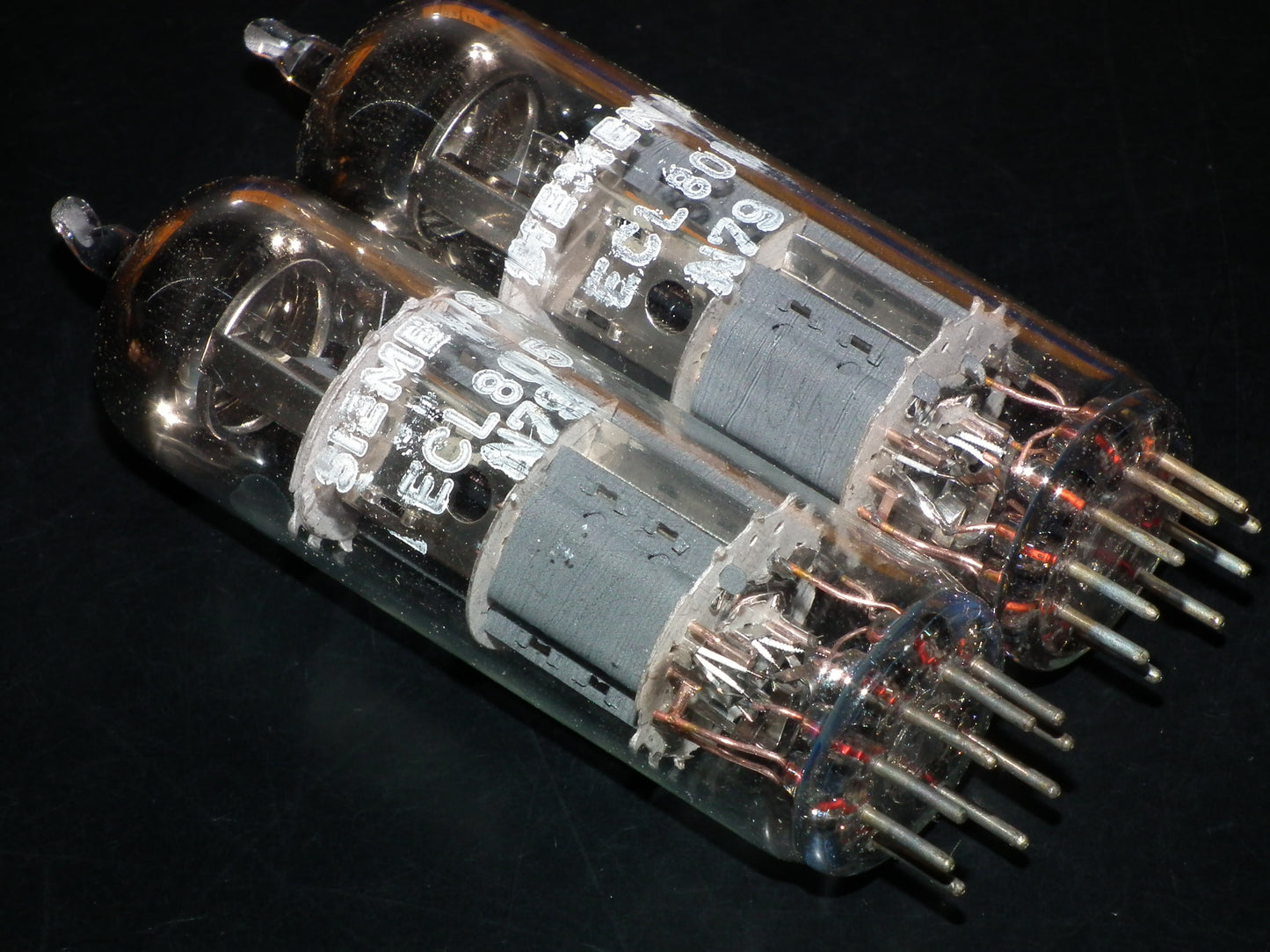 ECL805 Siemens Platinum Matched Pair NOS NIB (ECL85 sub)