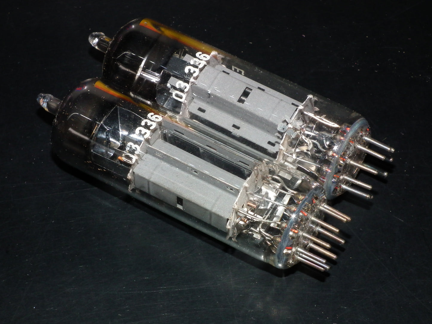 ECL82 6BM8 Siemens NOS NIB Platinum matched pair, Siemens & Halske Munich
