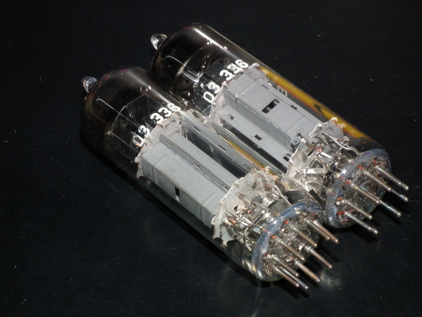 ECL82 6BM8 Siemens NOS NIB Platinum matched pair, Siemens & Halske Munich