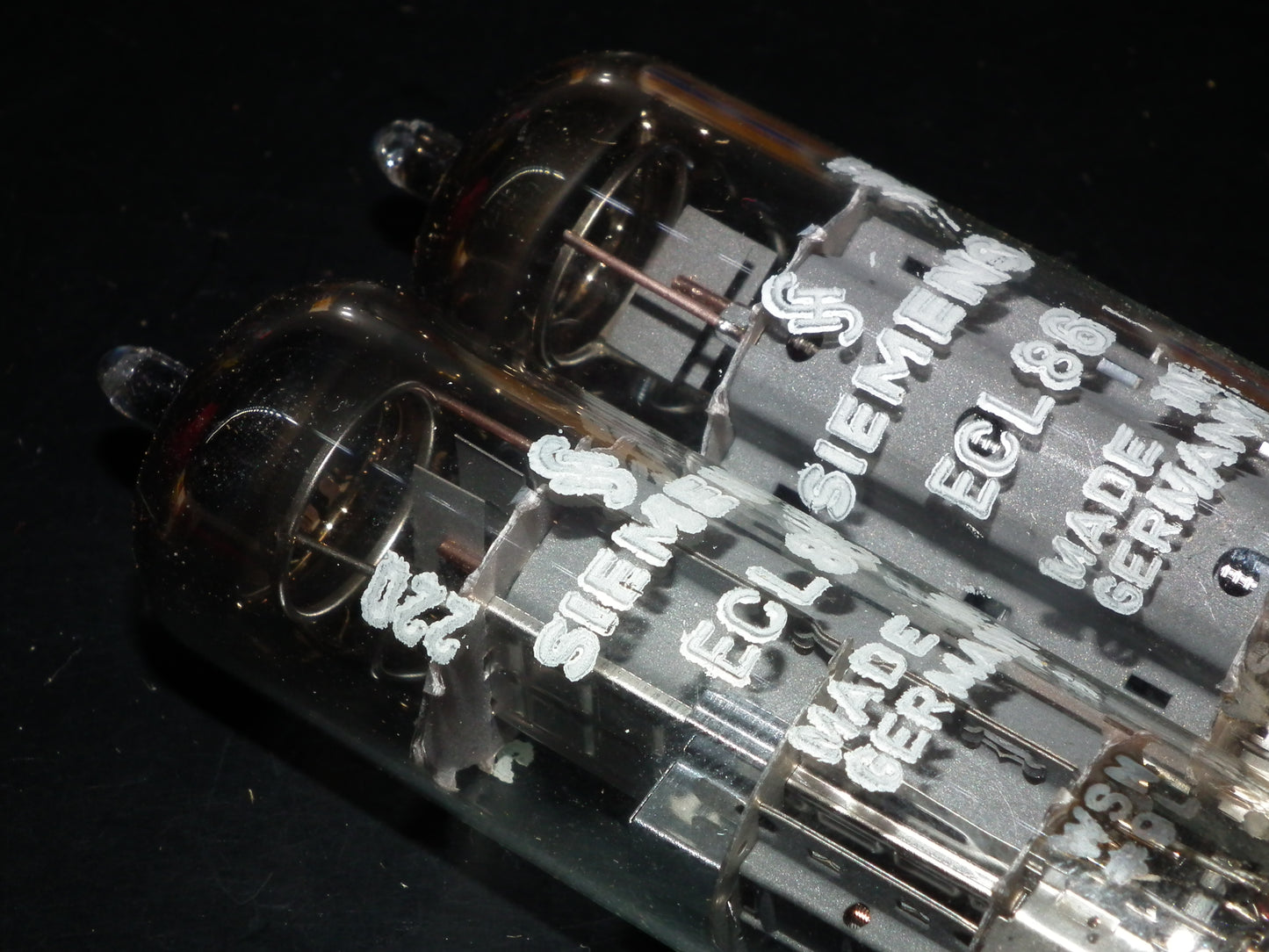 ECL86 Siemens Platinum Matched Pair (2 tubes) NOS NIB Siemens Halske Munich