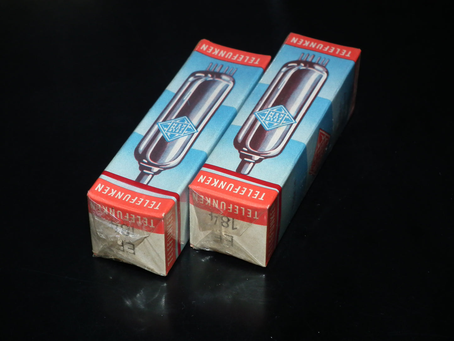 EF184 Telefunken NOS NIB Sealed 6EJ7 One pair (2 tubes)