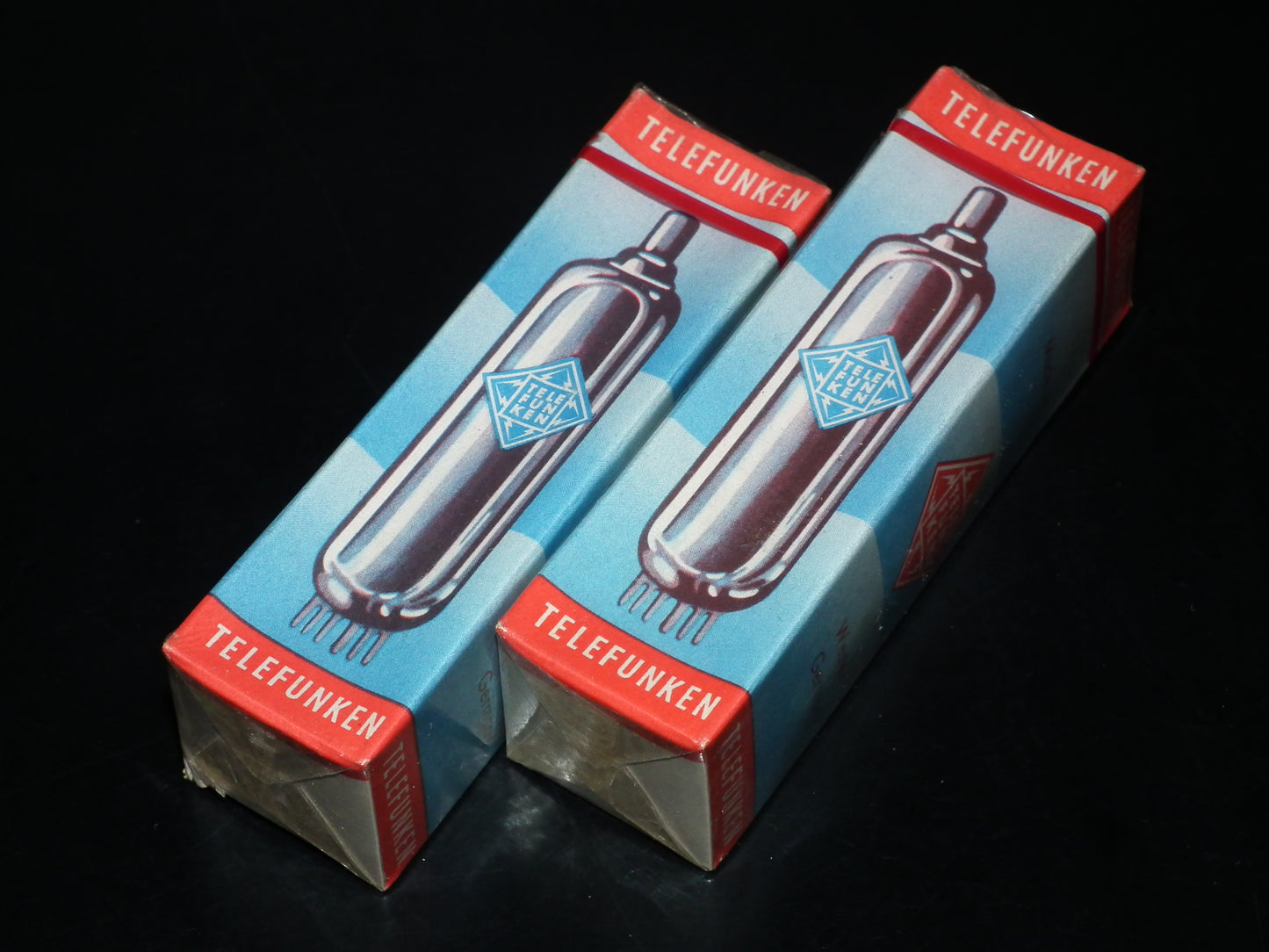 EF184 Telefunken NOS NIB Sealed 6EJ7 One pair (2 tubes)