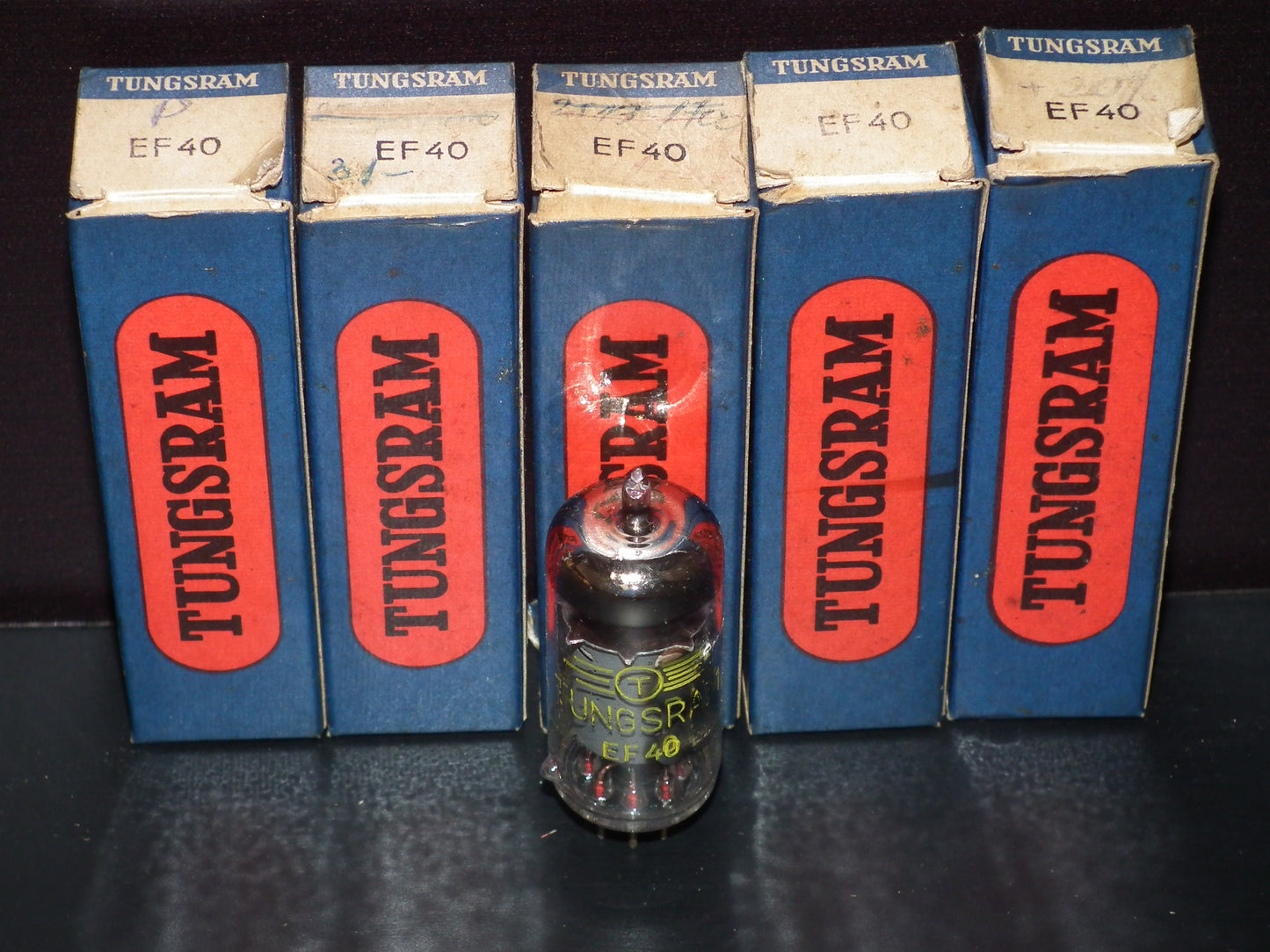 EF40 Tungsram Low Noise Audio Pentode NOS NIB