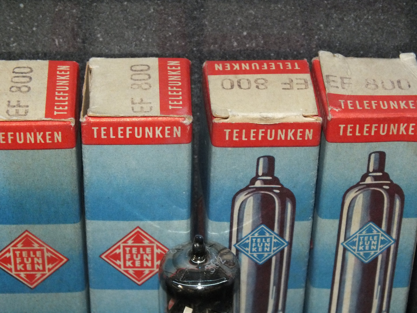 EF800 Telefunken NOS NIB Low Noise DB <> MIKTEK CV4 MK9 microphone Ulm