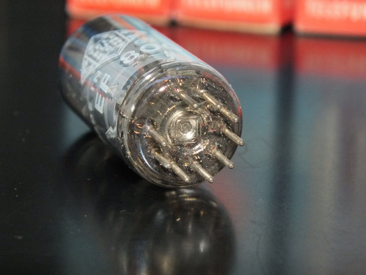 EF800 Telefunken NOS NIB Low Noise DB <> MIKTEK CV4 MK9 microphone Ulm