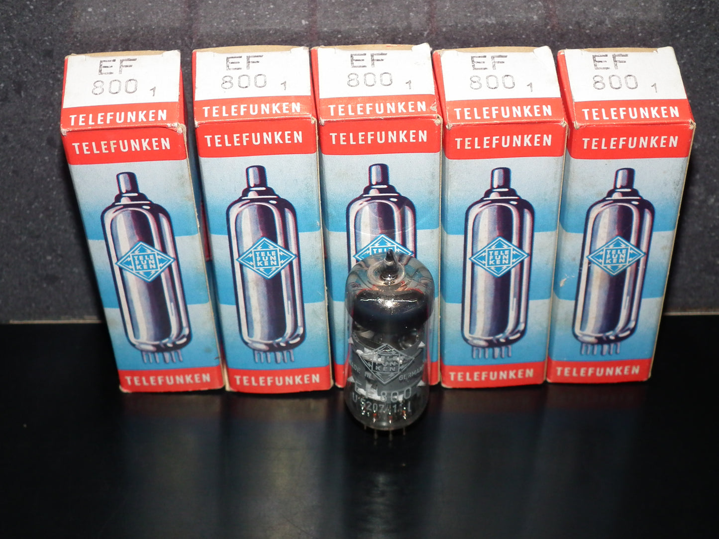 EF800 Telefunken NOS NIB Low Noise DB <> MIKTEK CV4 MK9 microphone