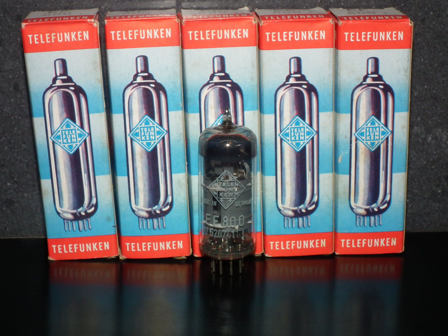 EF800 Telefunken NOS NIB Low Noise DB <> MIKTEK CV4 MK9 microphone