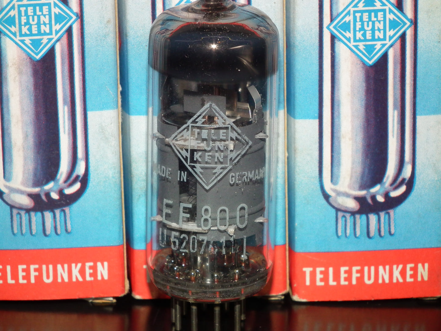 EF800 Telefunken NOS NIB Low Noise DB <> MIKTEK CV4 MK9 microphone
