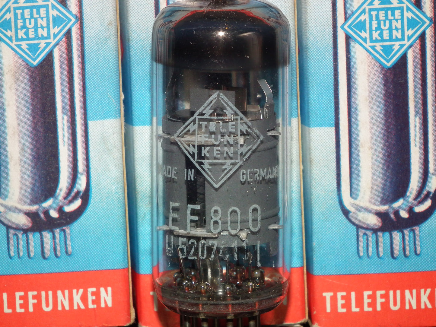 EF800 Telefunken NOS NIB Low Noise DB <> MIKTEK CV4 MK9 microphone