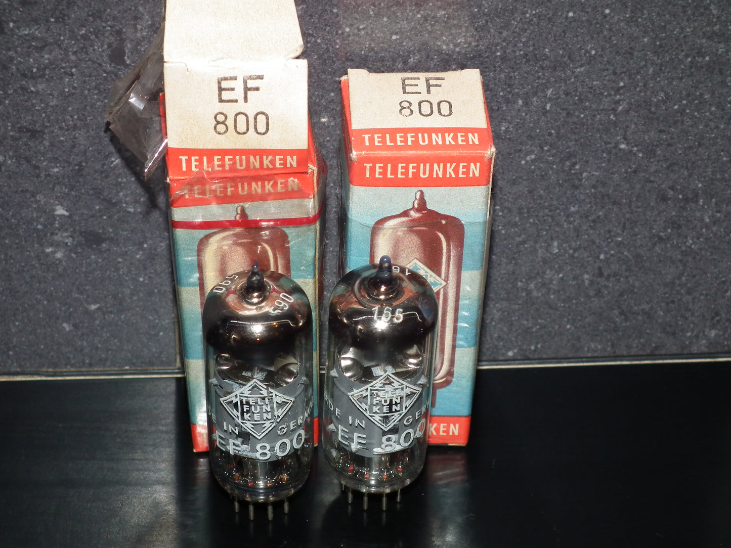 EF800 Telefunken NOS NIB Low Noise Diamond Bottom MIKTEK CV4 MK9 mic