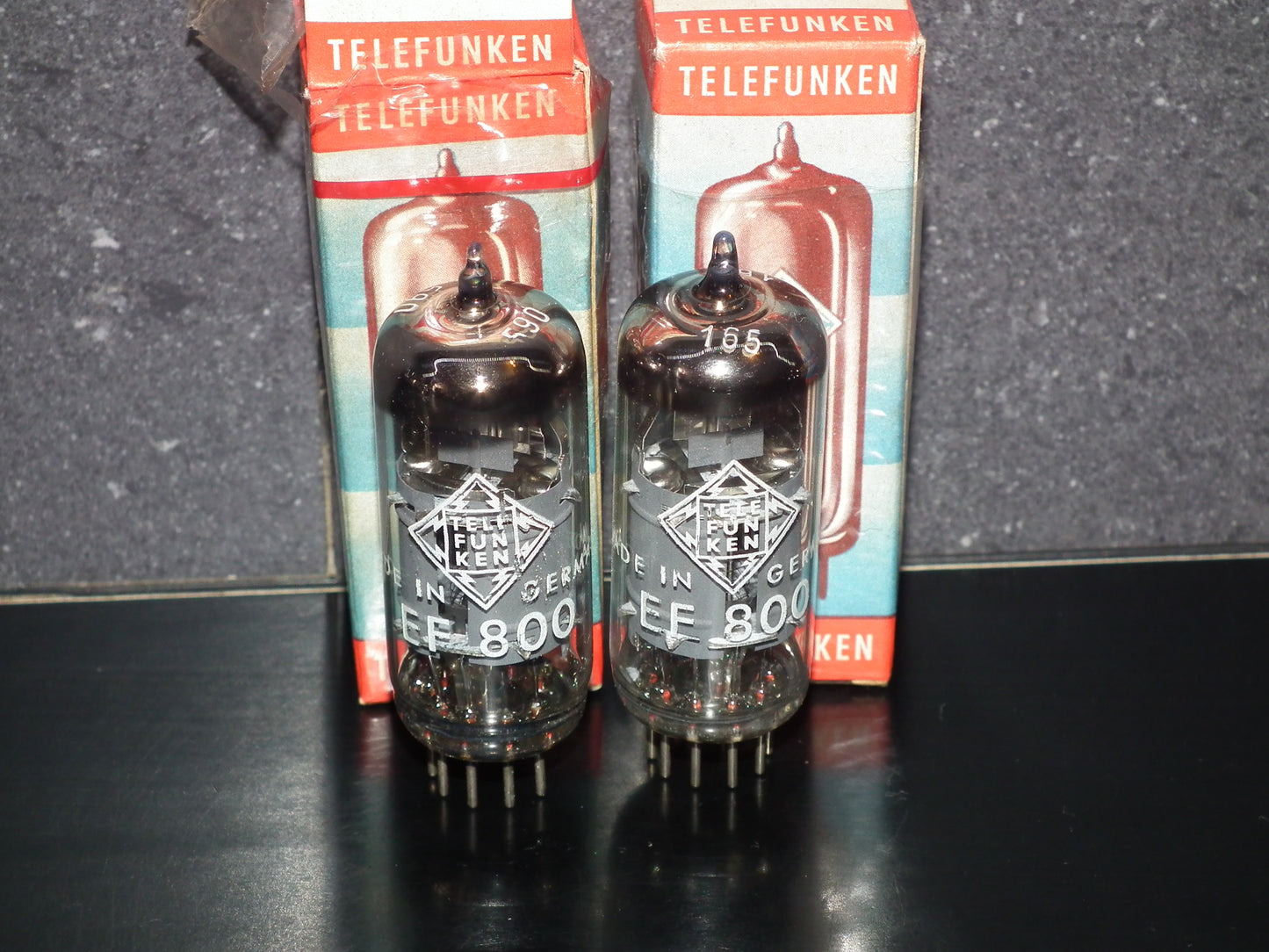 EF800 Telefunken NOS NIB Low Noise Diamond Bottom MIKTEK CV4 MK9 mic