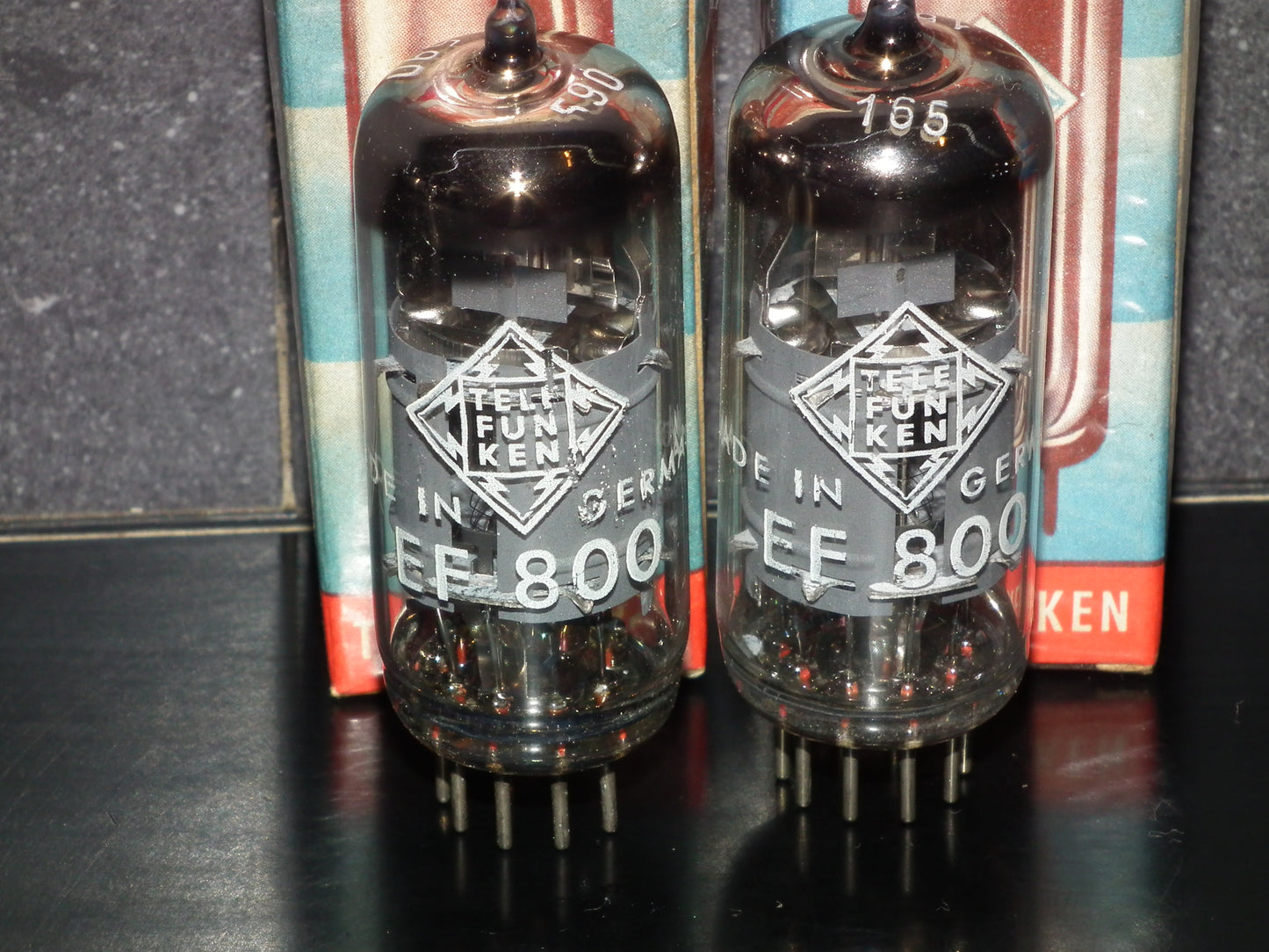 EF800 Telefunken NOS NIB Low Noise Diamond Bottom MIKTEK CV4 MK9 mic