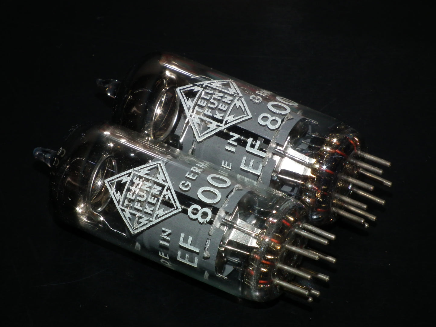 EF800 Telefunken NOS NIB Low Noise Diamond Bottom MIKTEK CV4 MK9 mic