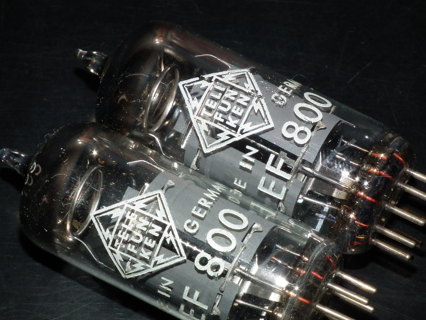 EF800 Telefunken NOS NIB Low Noise Diamond Bottom MIKTEK CV4 MK9 mic