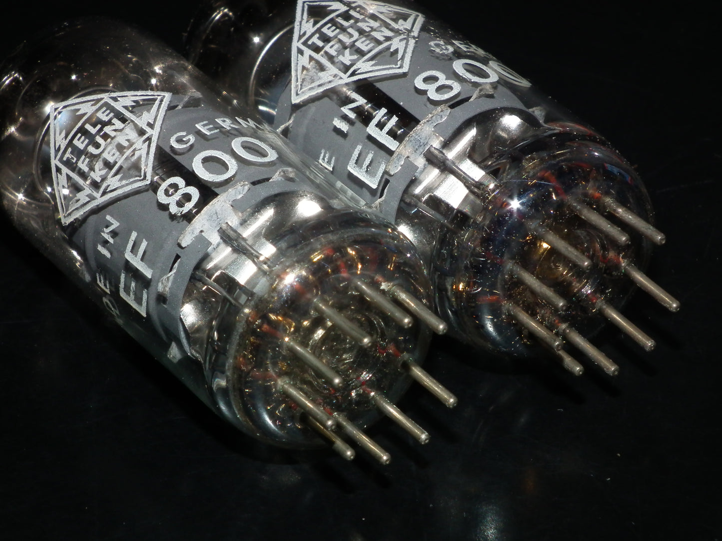 EF800 Telefunken NOS NIB Low Noise Diamond Bottom MIKTEK CV4 MK9 mic