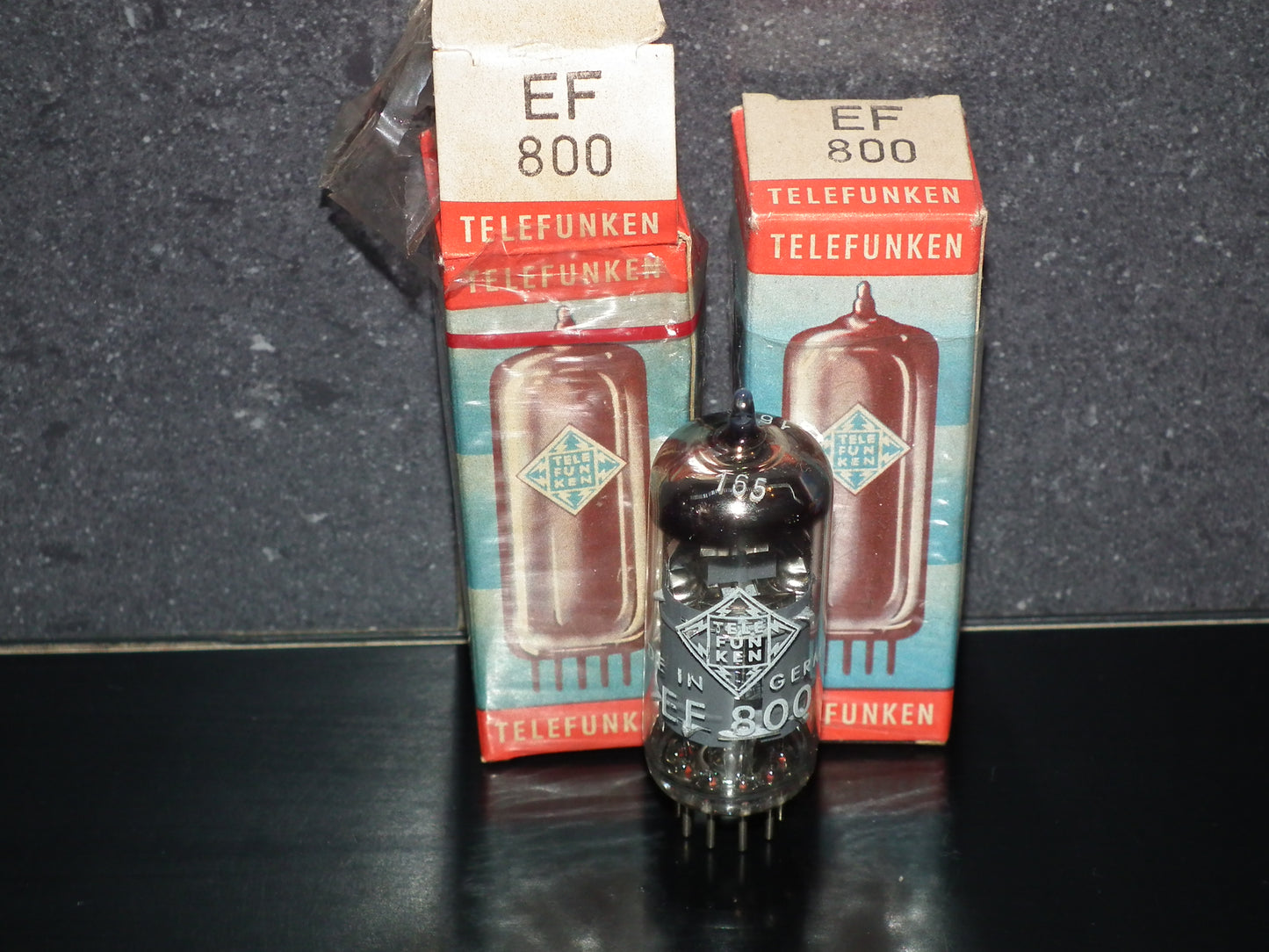 EF800 Telefunken NOS NIB Low Noise Diamond Bottom MIKTEK CV4 MK9 mic