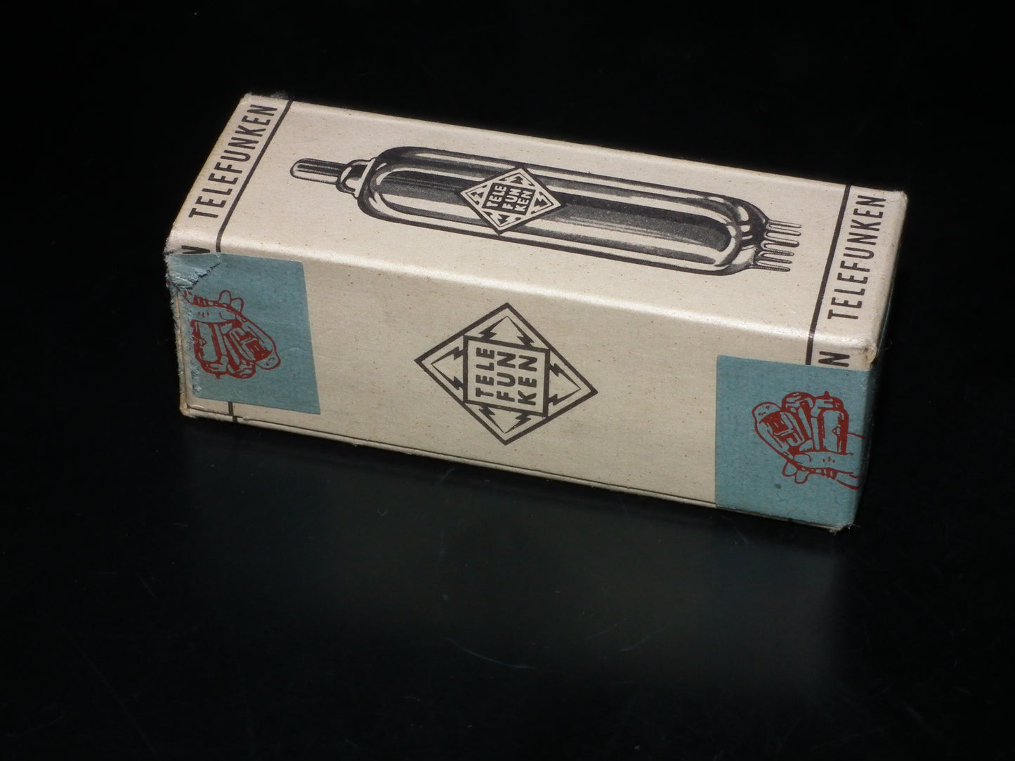 EF800 Telefunken Old Type SEALED BW BOX MIKTEK CV4 MK9