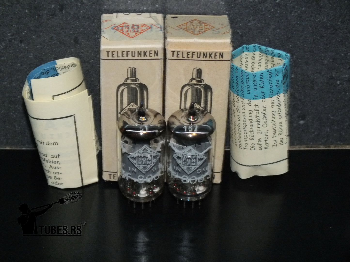EF806S Telefunken Holy Grail EF86 6467 ABSOLUTE NOS NIB Original BW Boxes