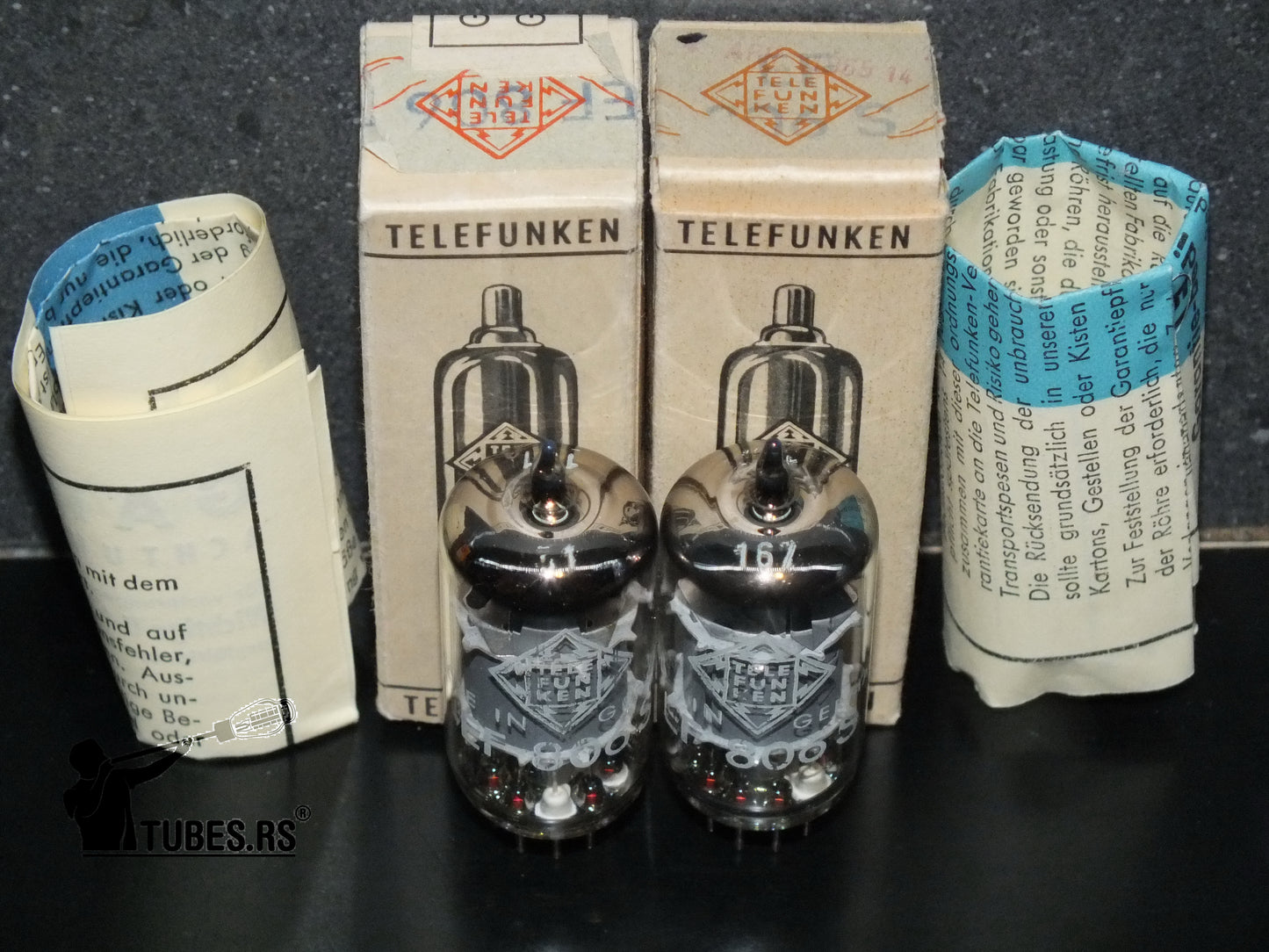 EF806S Telefunken Holy Grail EF86 6467 ABSOLUTE NOS NIB Original BW Boxes