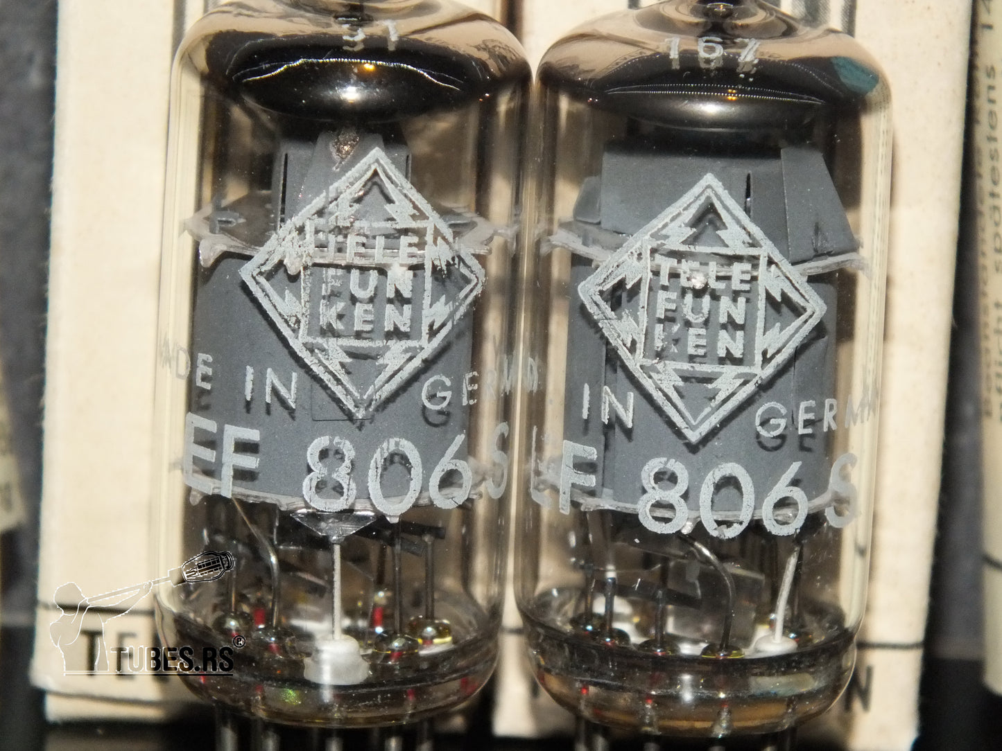EF806S Telefunken Holy Grail EF86 6467 ABSOLUTE NOS NIB Original BW Boxes