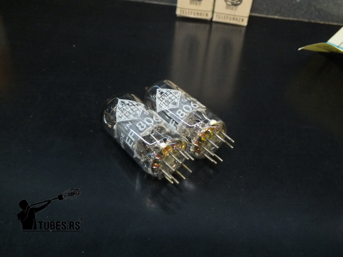 EF806S Telefunken Holy Grail EF86 6467 ABSOLUTE NOS NIB Original BW Boxes
