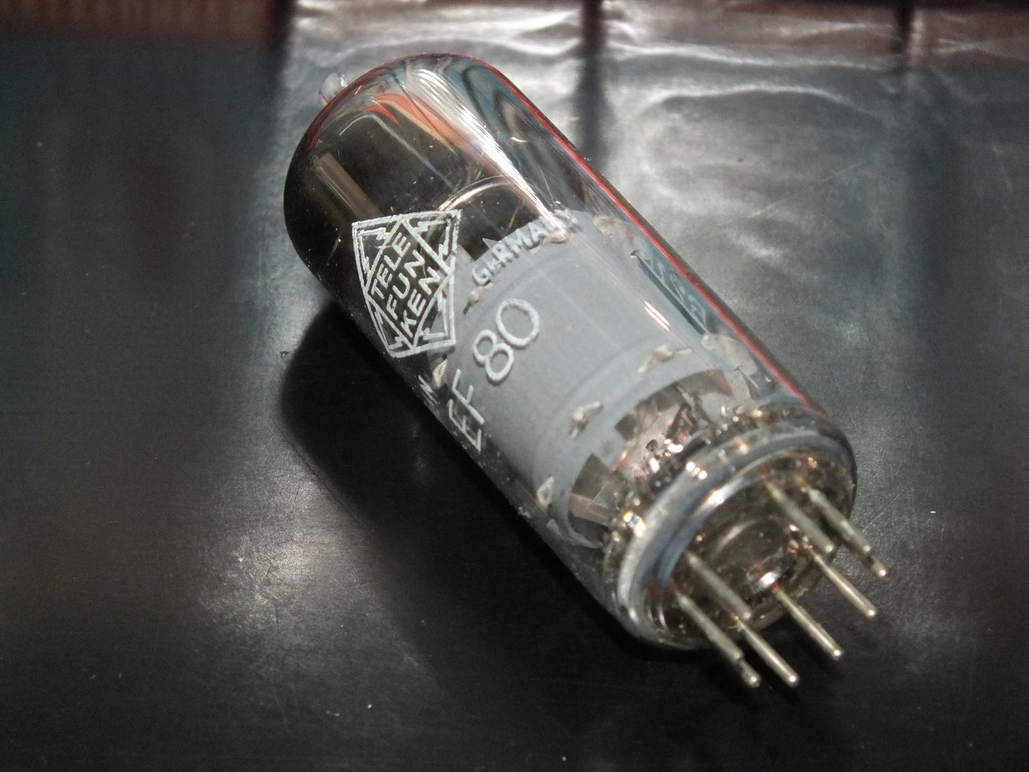 NOS EF80 Telefunken 6BX6 Diamond Bottom Made in West Germany NIB