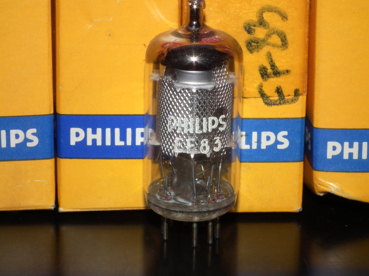 EF83 Philips NOS NIB Low Noise Audio Pentode Microphone