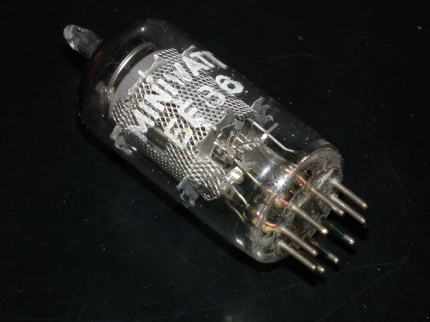 EF86 Mullard Blackburn 6267 NOS NIB big ring getter 1960