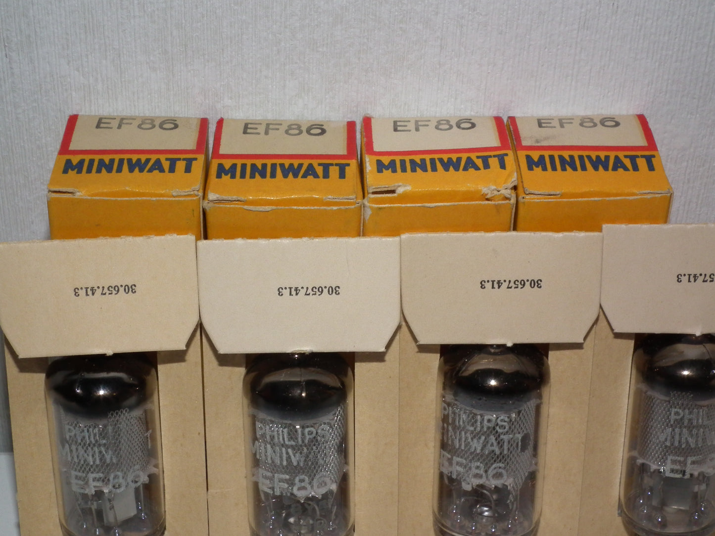 EF86 Philips 6267 NOS Mesh Plate Holland Eindhoven 1960