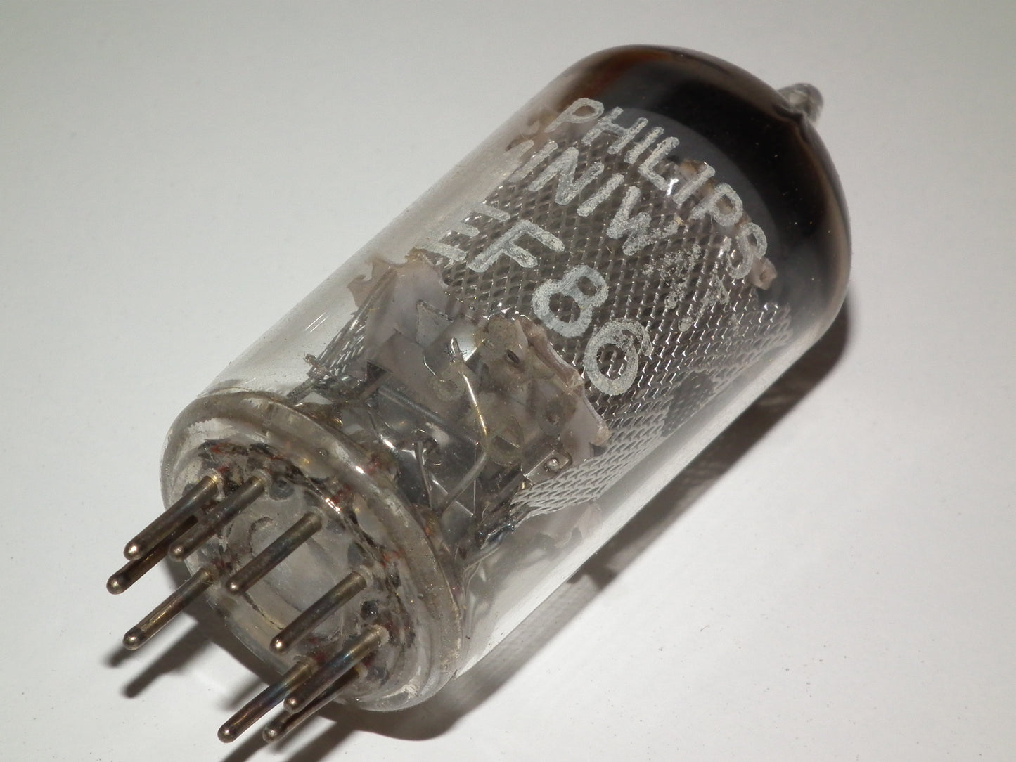 EF86 Philips 6267 NOS Mesh Plate Holland Eindhoven 1960
