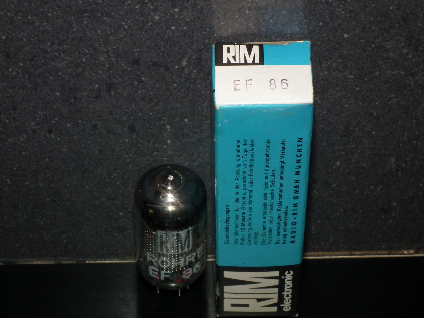 EF86 RIM Rohre 6267 NOS NIB Microphone preamplifier, hum microphonics tested
