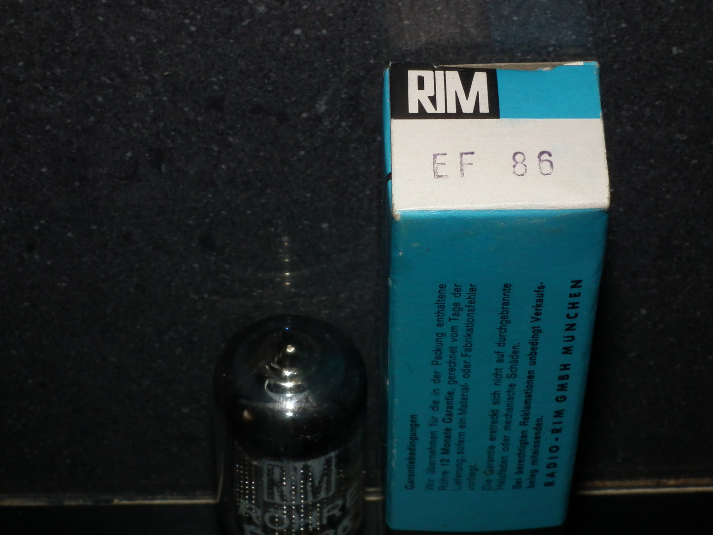 EF86 RIM Rohre 6267 NOS NIB Microphone preamplifier, hum microphonics tested
