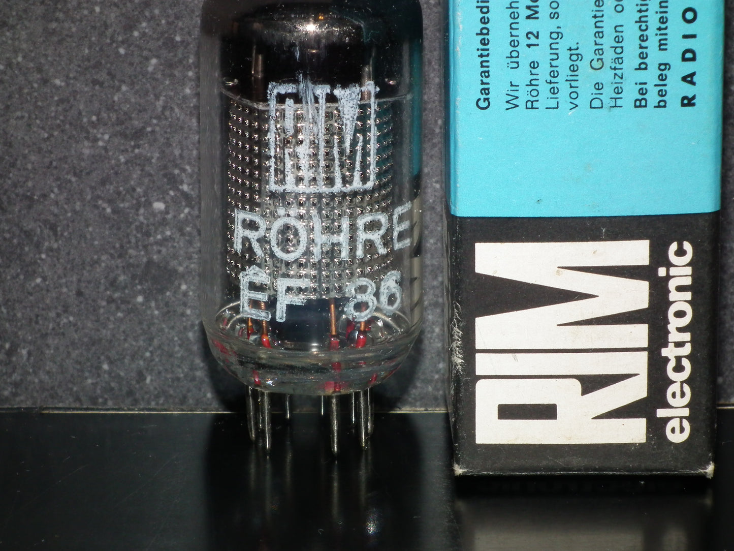 EF86 RIM Rohre 6267 NOS NIB Microphone preamplifier, hum microphonics tested