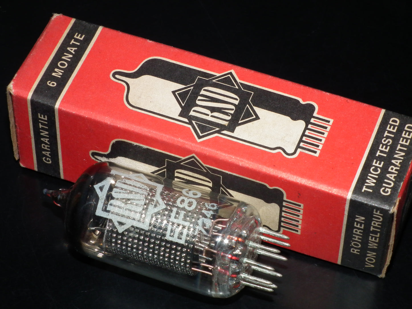 EF86 RSD 6267 CV4085 Germany Low Noise Audio Pentode