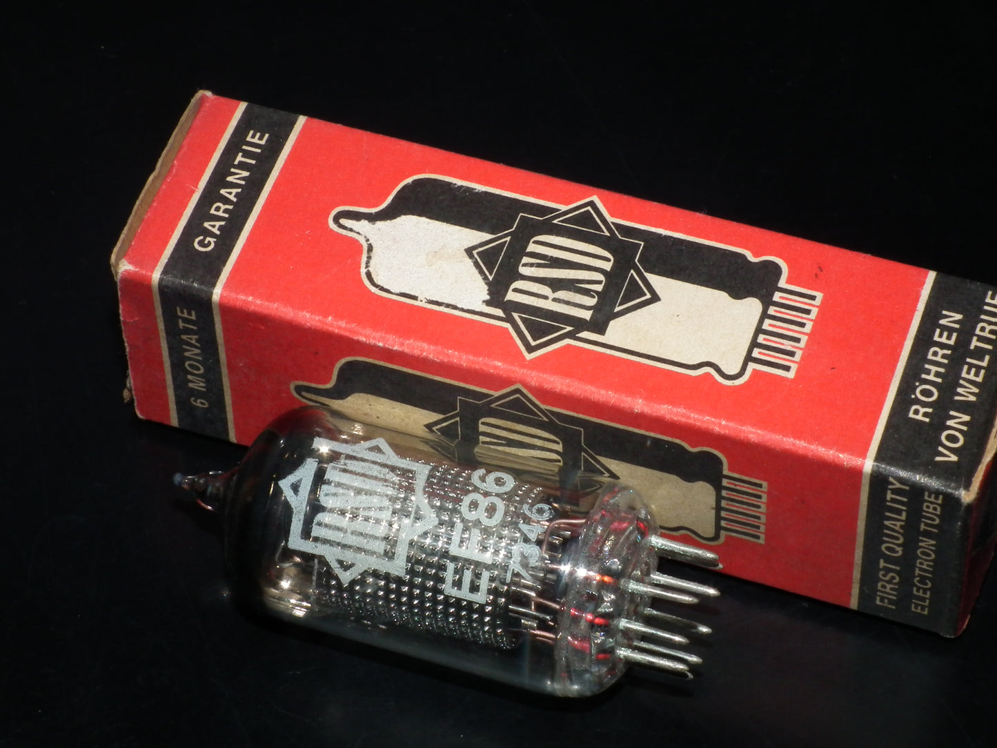 EF86 RSD 6267 CV4085 Germany Low Noise Audio Pentode