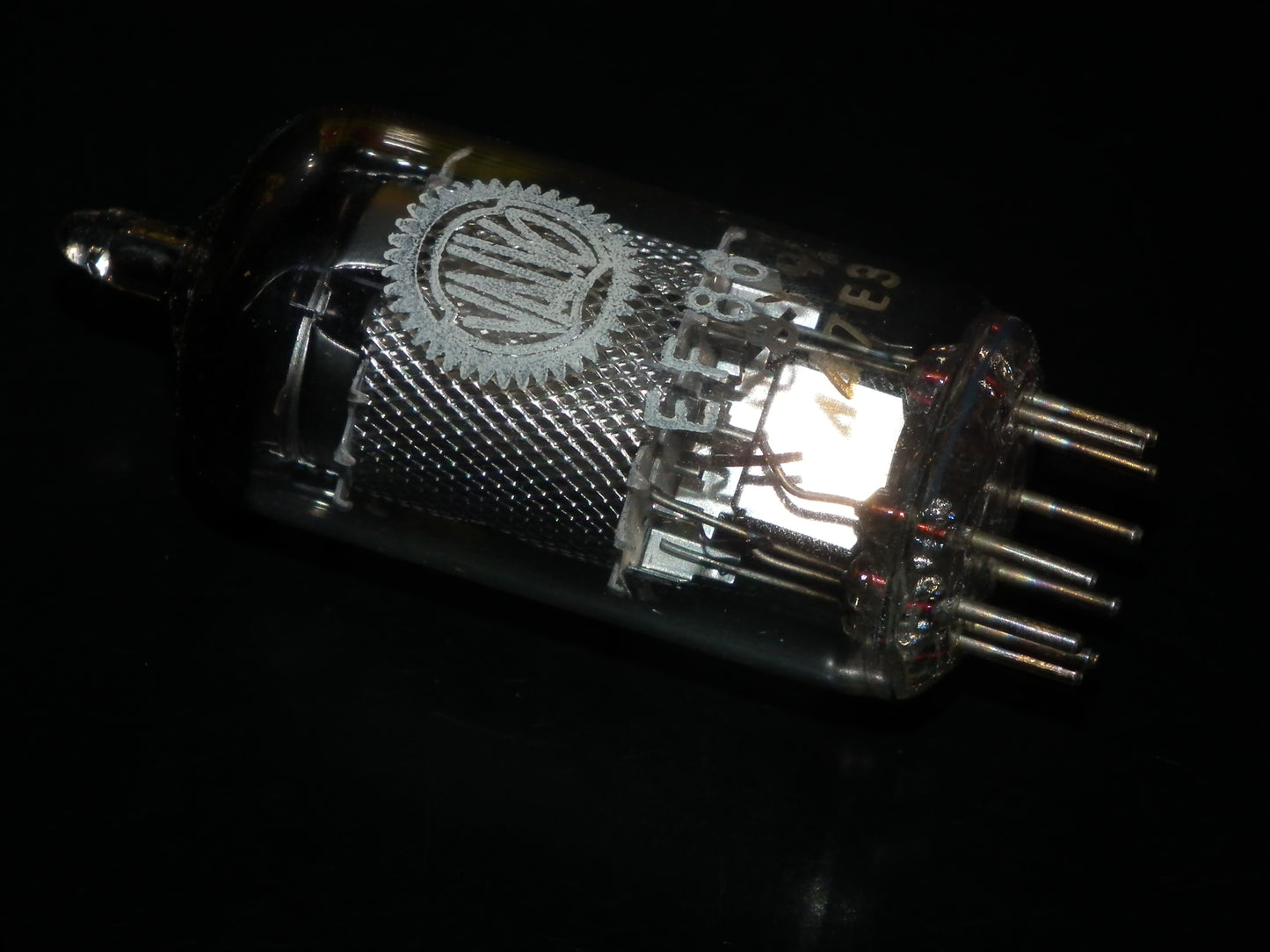 NOS NIB EF86 6267 Valvo Hamburg Low Noise Audio - mesh plate
