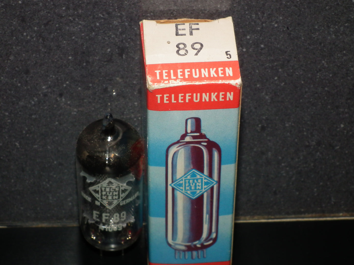 EF89 Telefunken 6DA6 Radio Receiver Tube NOS NIB