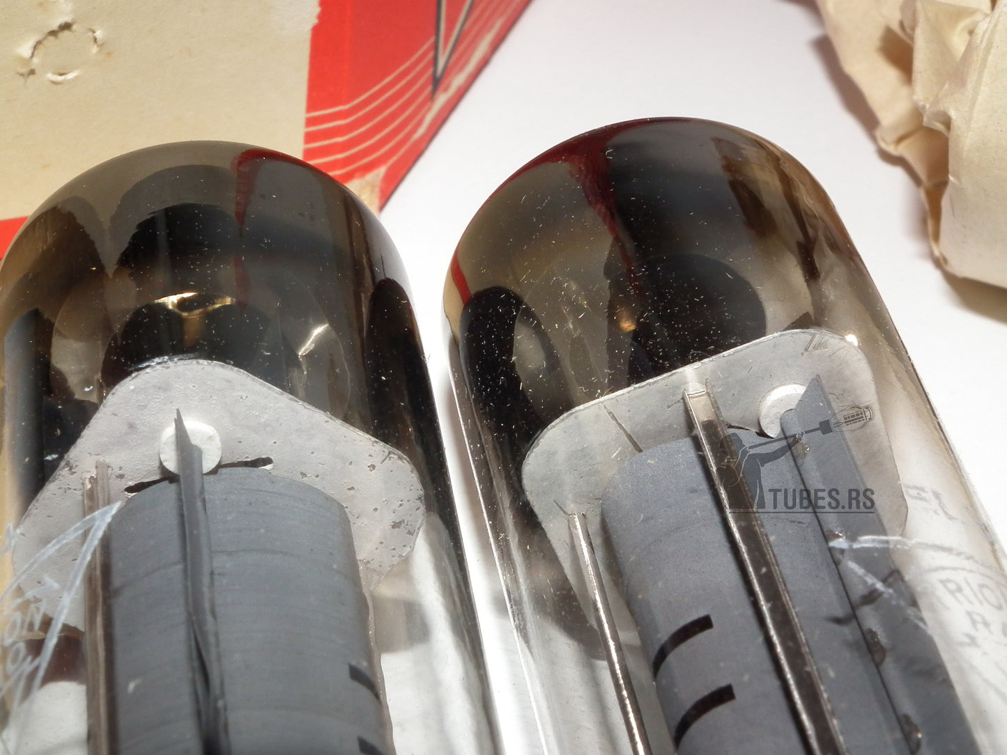EL34 Philips Metal Base HOLY GRAIL Eindhoven HUGE O Getter NOS MP