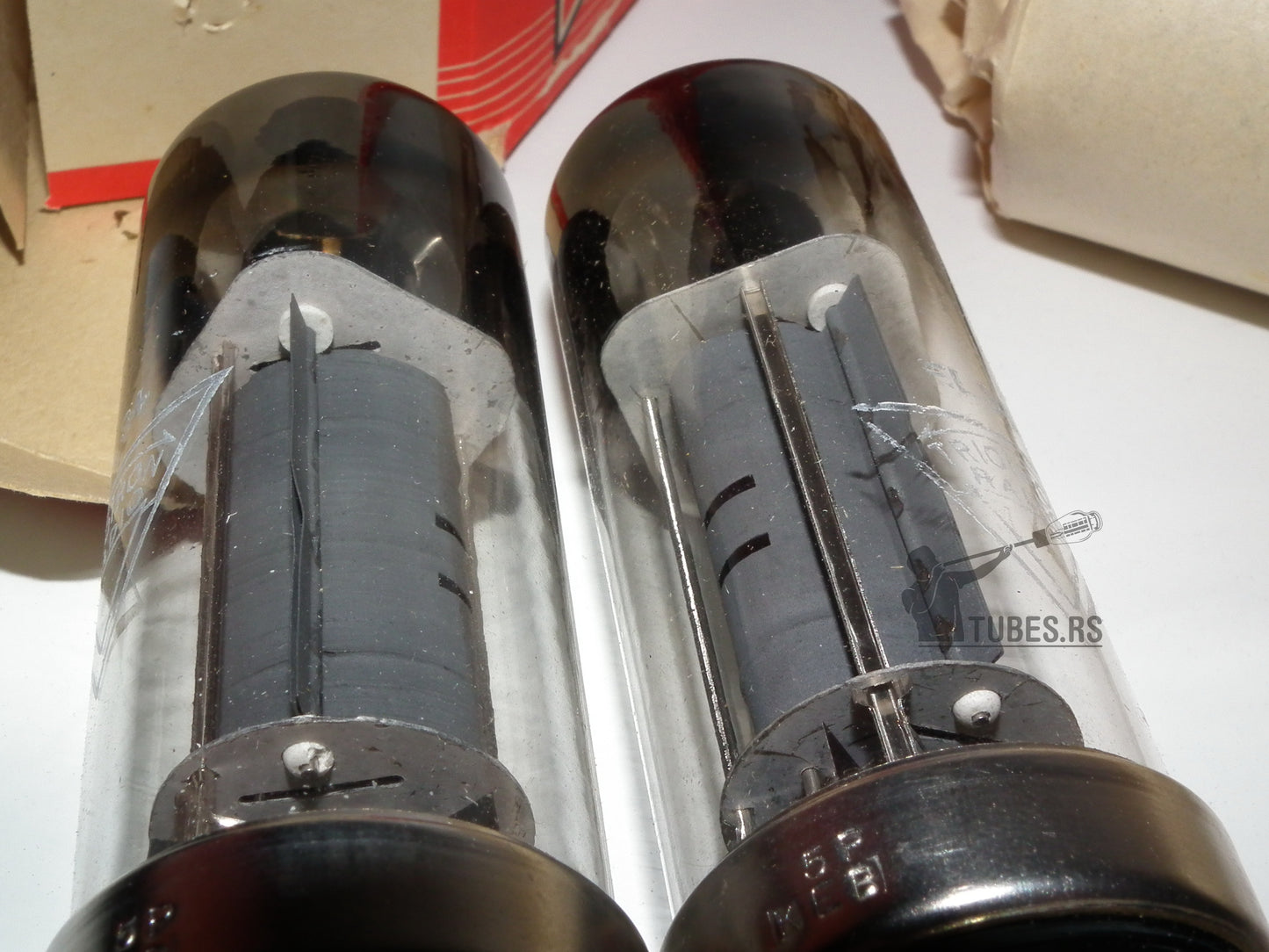 EL34 Philips Metal Base HOLY GRAIL Eindhoven HUGE O Getter NOS MP