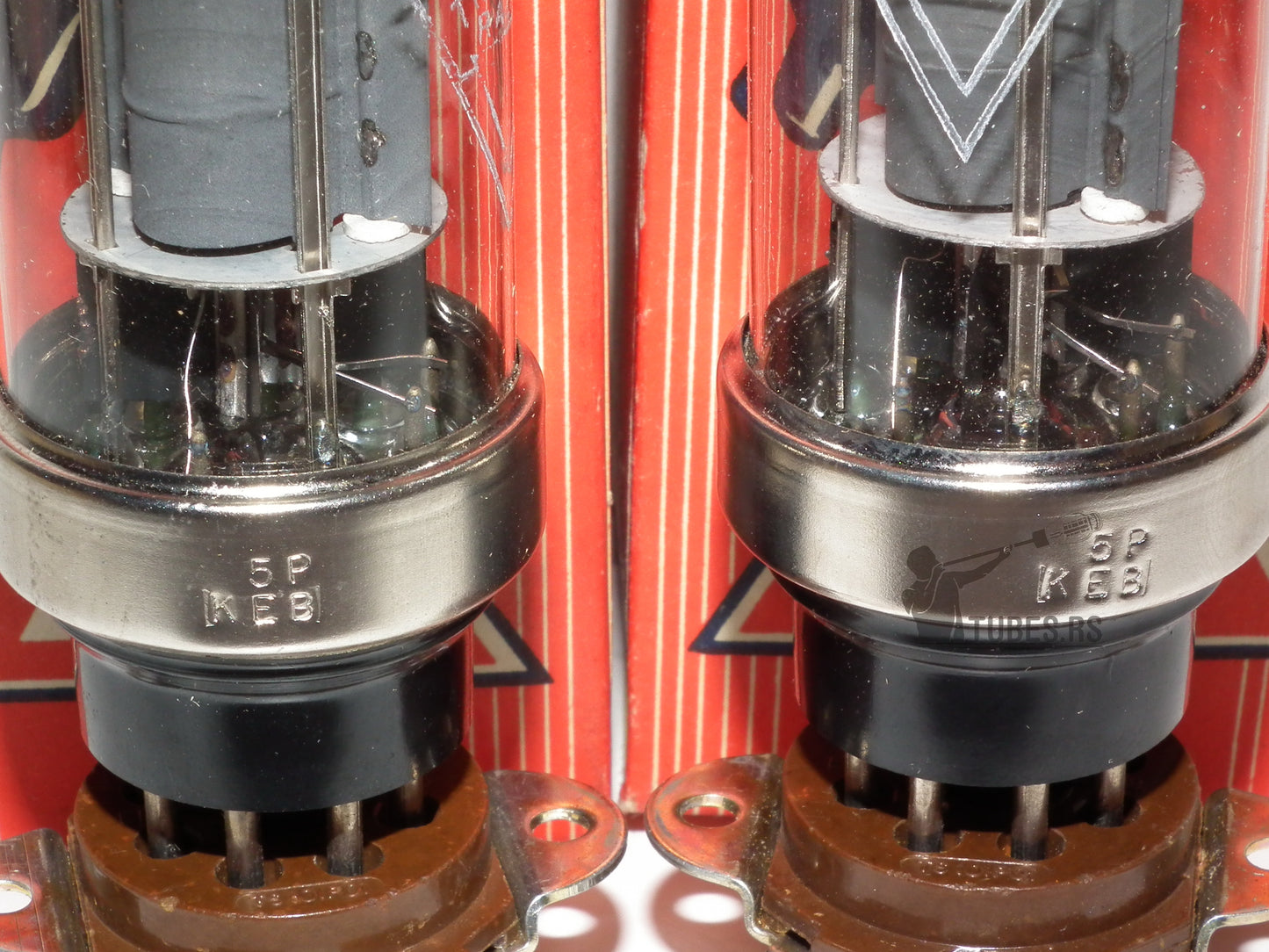EL34 Philips Metal Base HOLY GRAIL Eindhoven HUGE O Getter NOS MP