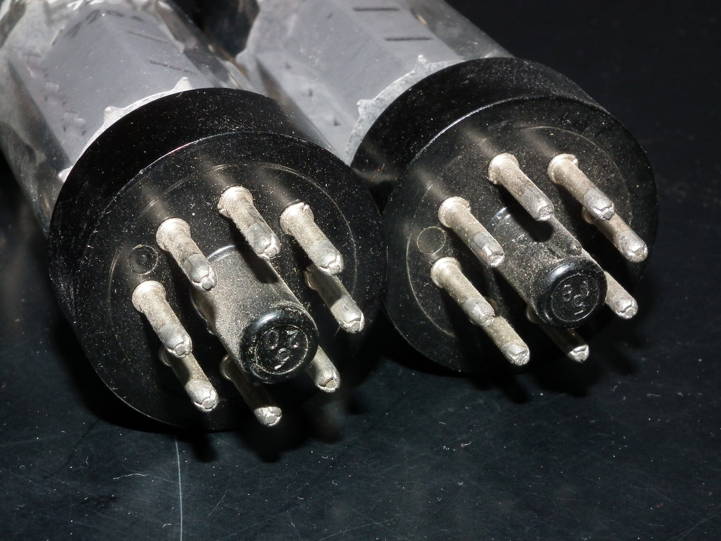 EL34 RFT Short Base HOGES Platinum Matched Pair Made In Germany