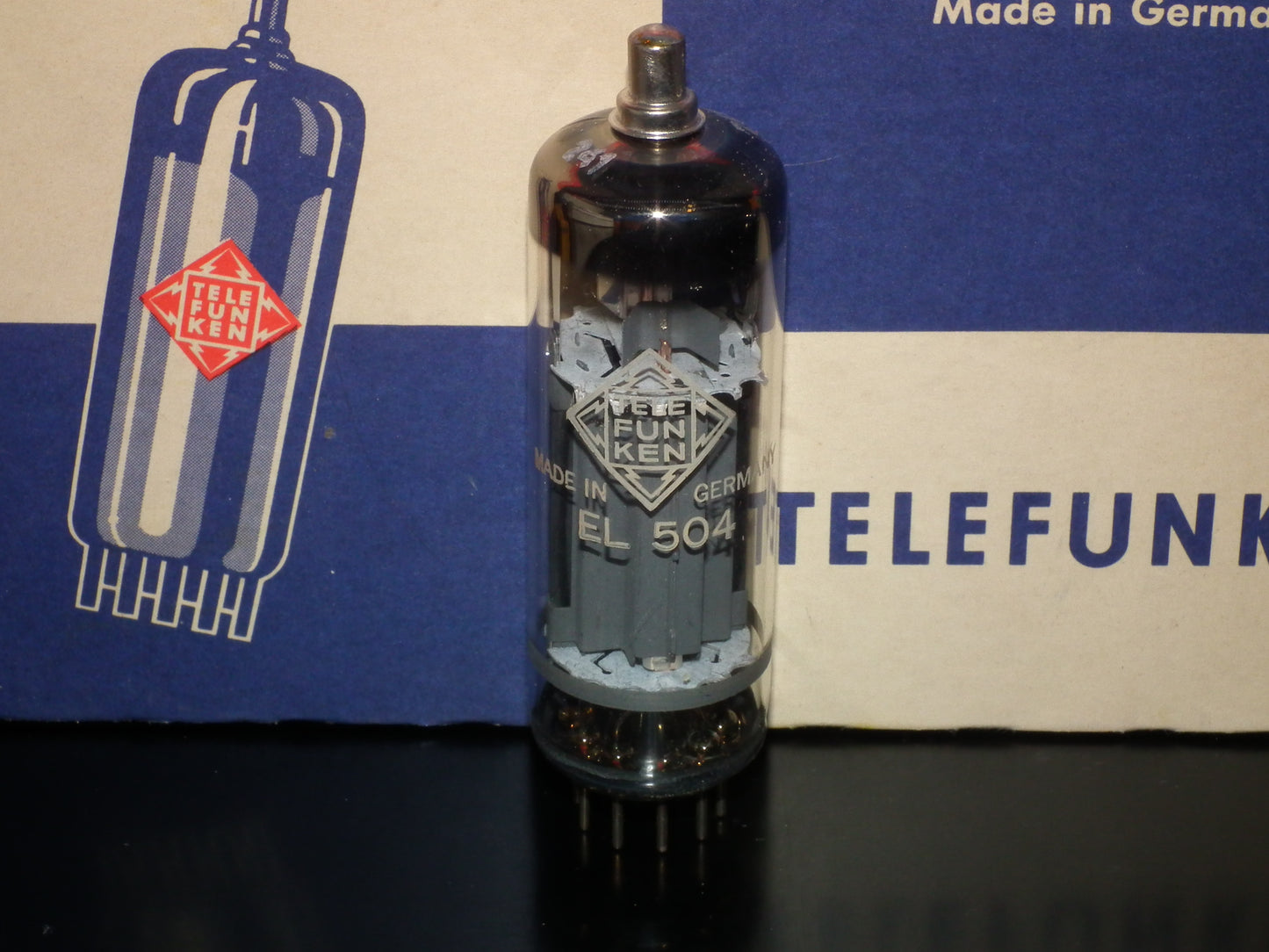 EL504 Telefunken West Germany NOS NIB Diamond Bottom