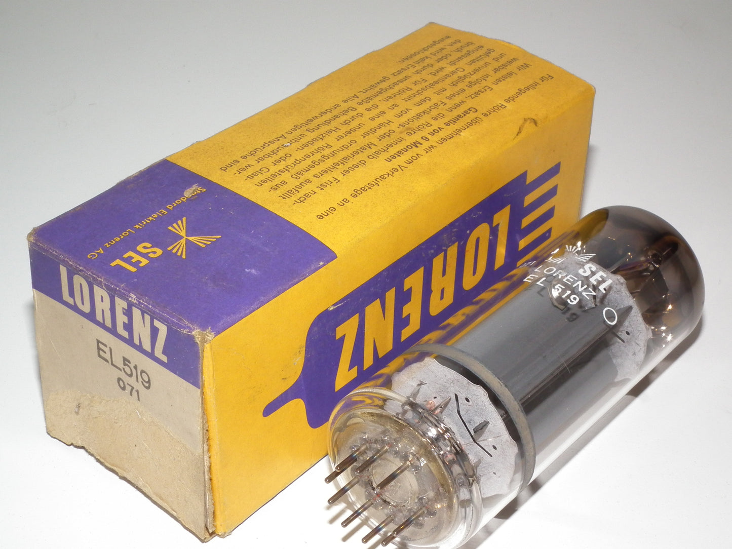 EL519 6KG6 Telefunken NOS NIB Rebranded Lorenz <>