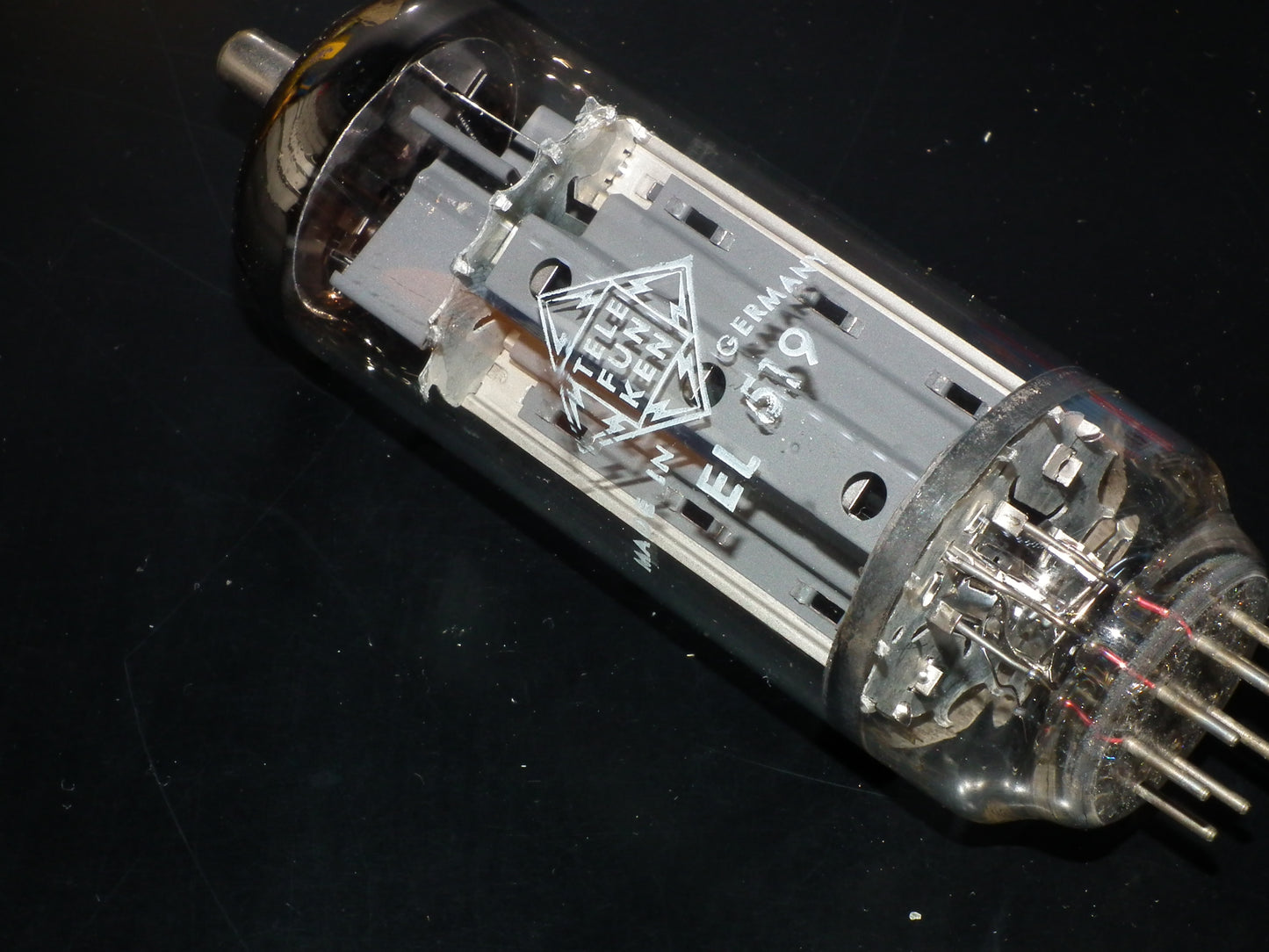EL519 6KG6 Telefunken Philips Triple Mica NOS NIB Tested STRONG