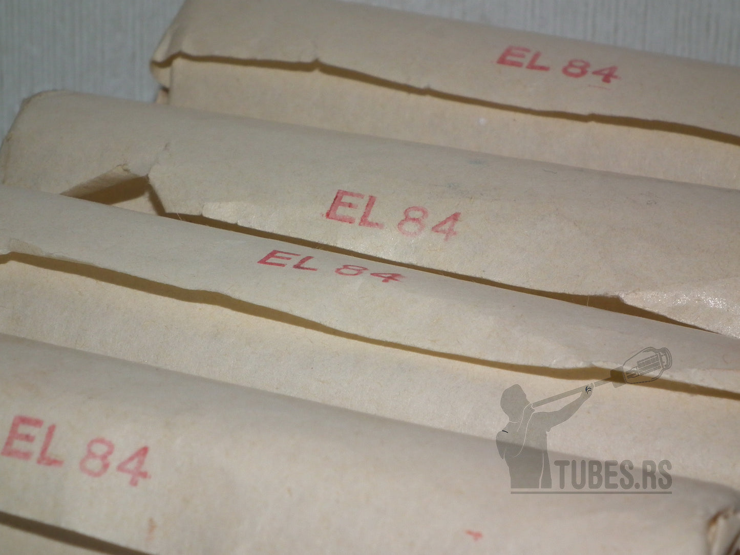 EL84 Philips Holland D Getter Platinum Matched Quad 6BQ5 NOS HOLY GRAIL