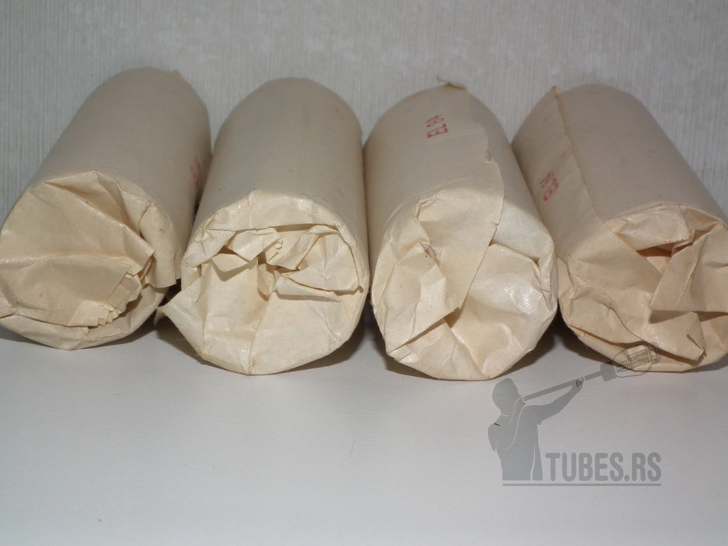 EL84 Philips Holland D Getter Platinum Matched Quad 6BQ5 NOS HOLY GRAIL